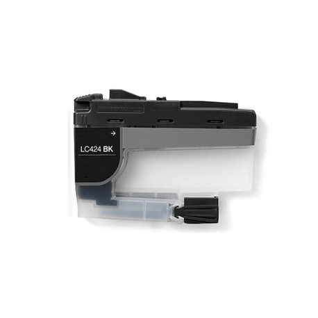 TINTA COMPATIBLE BROTHER LC424BK NEGRO